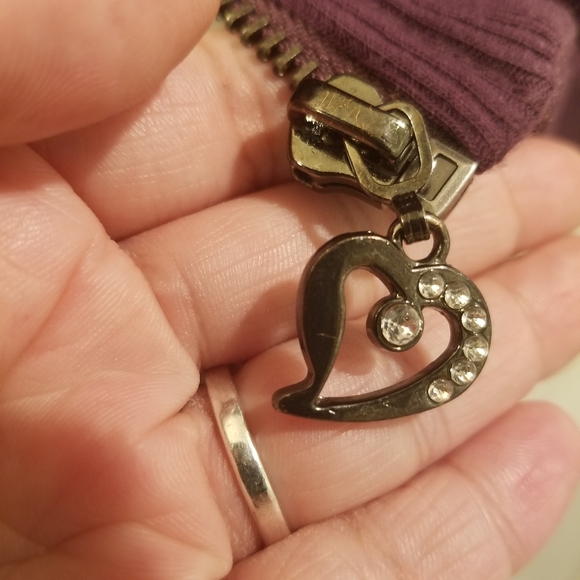 Sz XL LL Cool J  Purple Velour Jacket - Picture 6 of 15